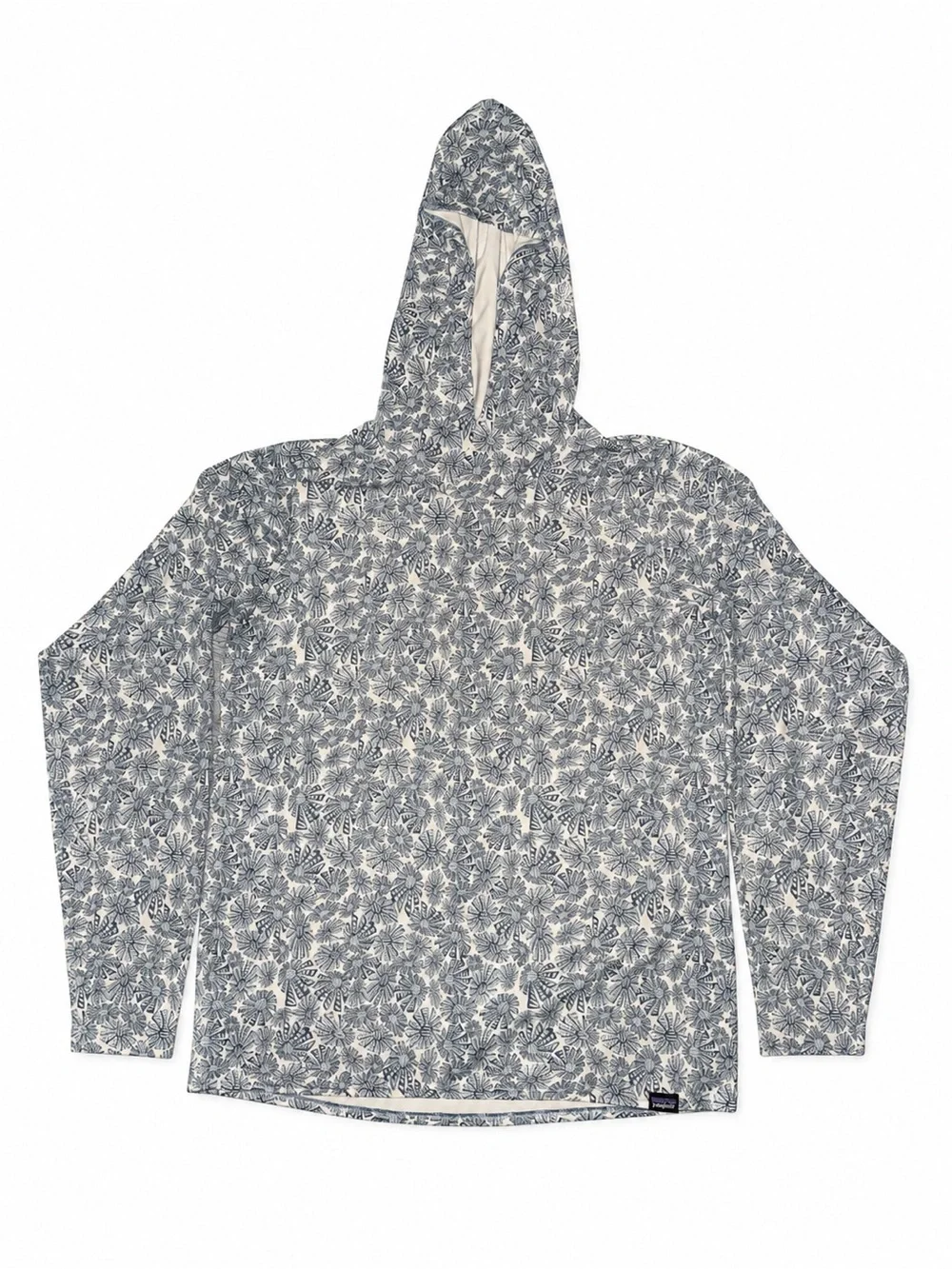 Patagonia Capilene Cool Daily Floral Sun Hoodie Women’s Medium Hiking
